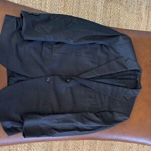 Samuelsohn Dark Pinstripe Blazer